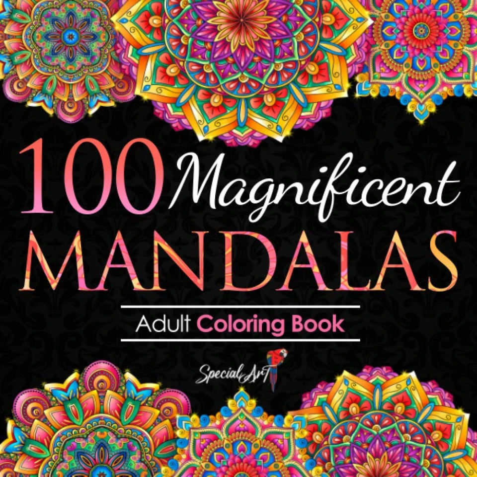 100 Magnificent Mandalas, Vol. 3, front cover