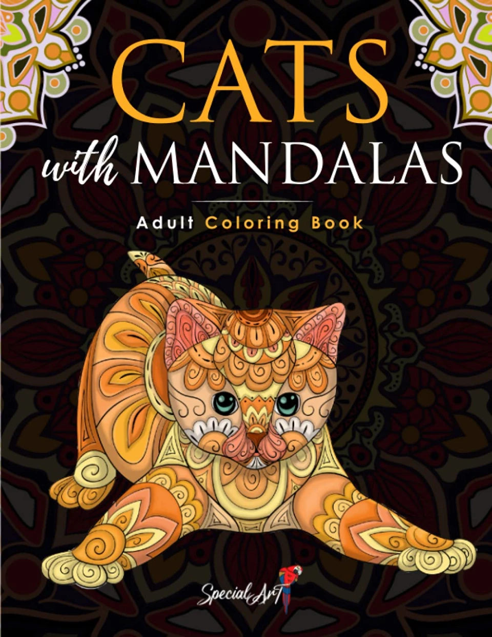 Cats with Mandalas, front cover