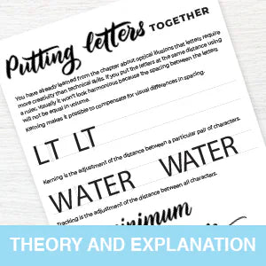 Theory and explanation: Putting letters together