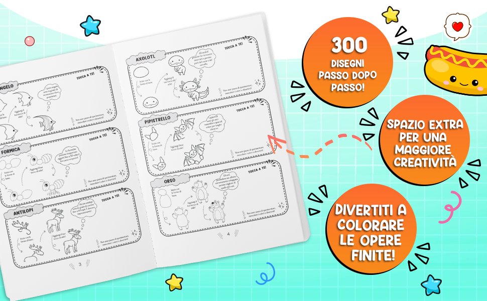 Come Disegnare "quasi" Tutto per Bambini: anteprima del libro