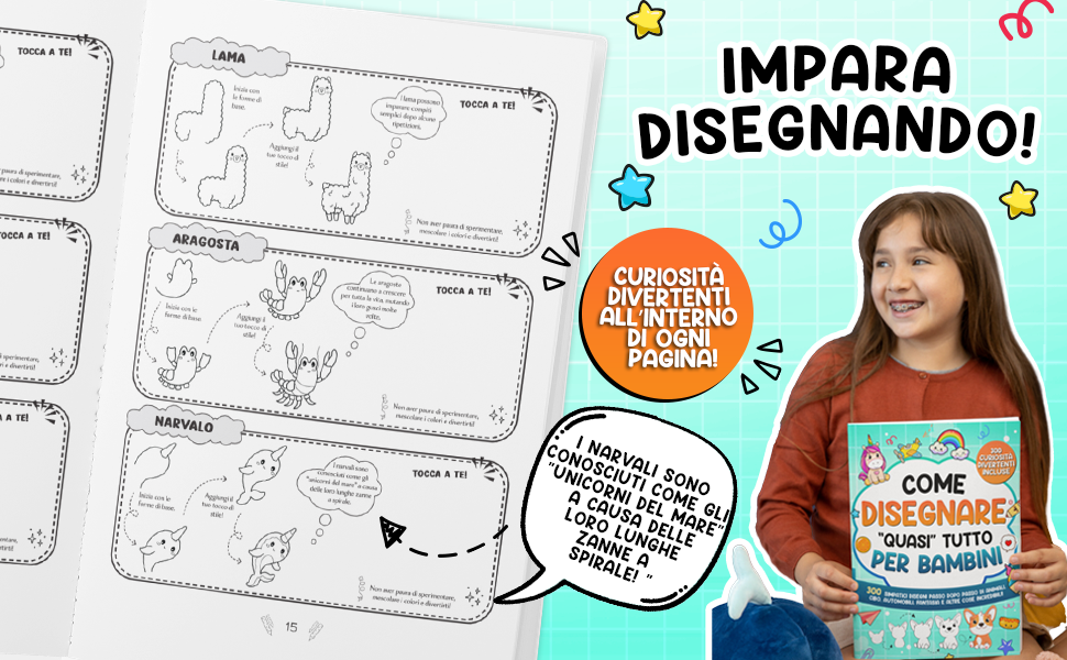 Come Disegnare "quasi" Tutto per Bambini: anteprima del libro