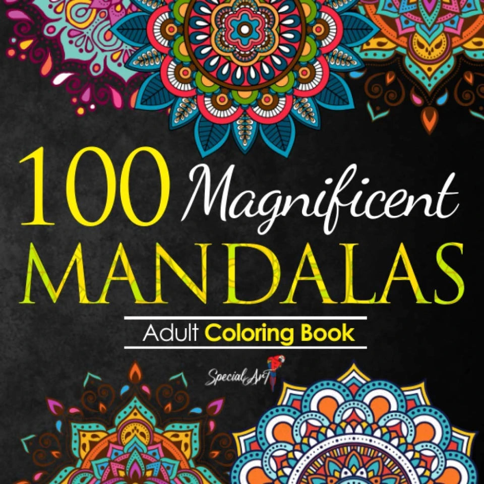 100 Magnificent Mandalas, Vol. 1, front cover