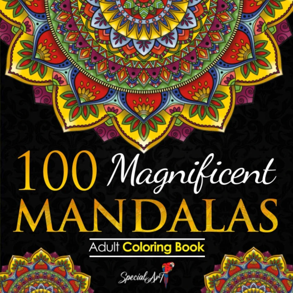100 Magnificent Mandalas, Vol. 2, front cover