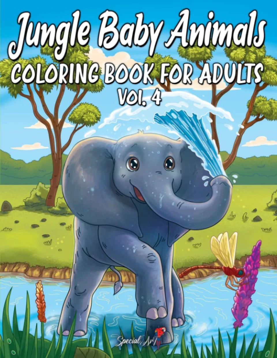Jungle Baby Animals, front cover