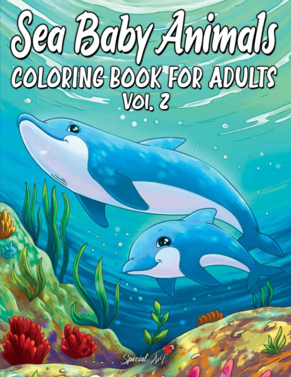 Sea Baby Animals, front cover