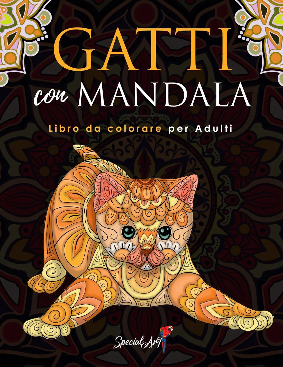 Gatti con Mandala, copertina