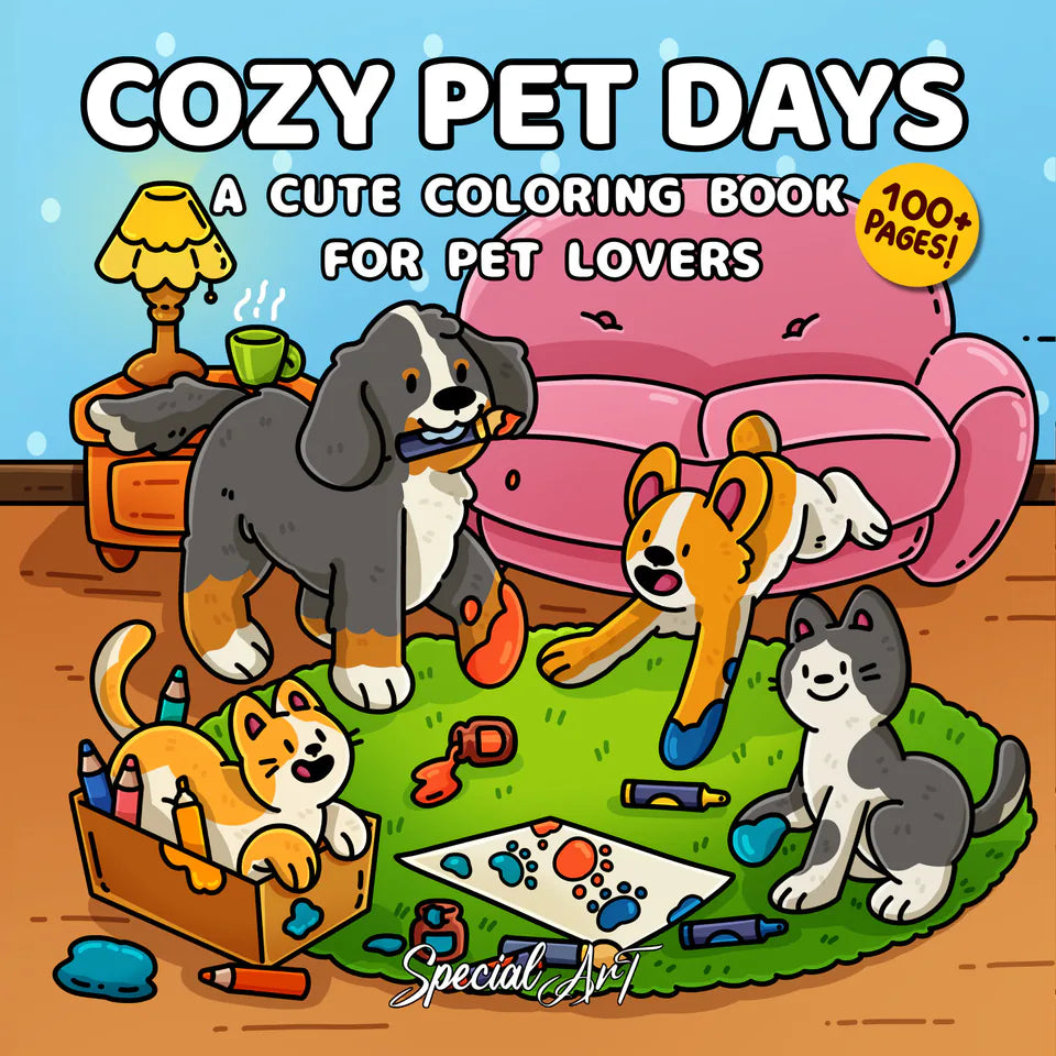 Cozy Pet Days, front cover