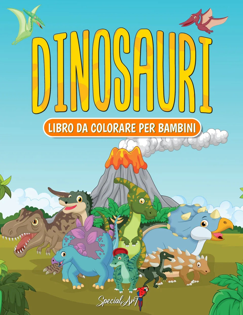 Dinosauri, copertina
