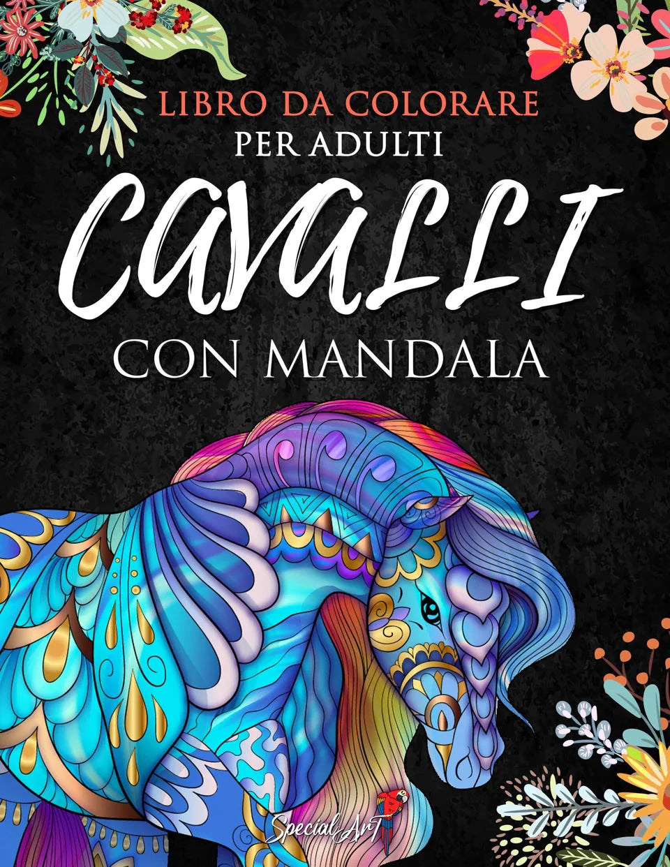 Cavalli con Mandala, copertina