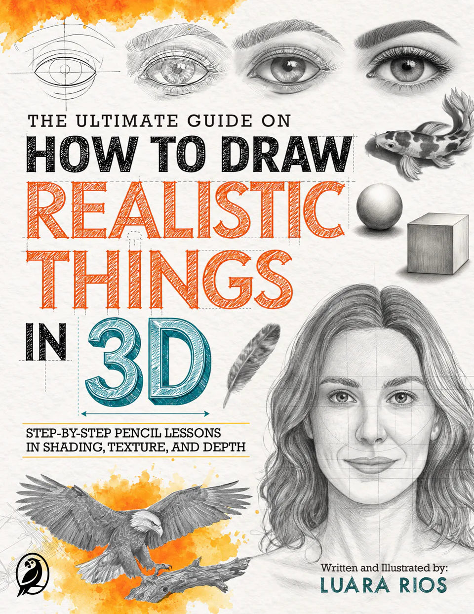 The Ultimate Guide on How to Draw Realistic Things in 3D, front cover