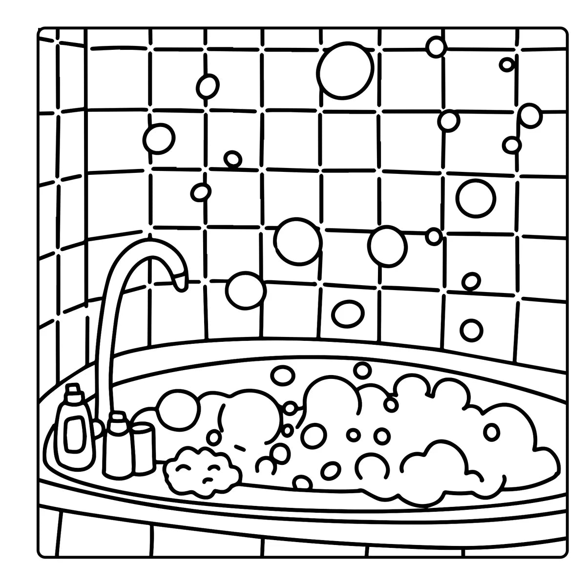 Girl Things, inside page: A bubble bath