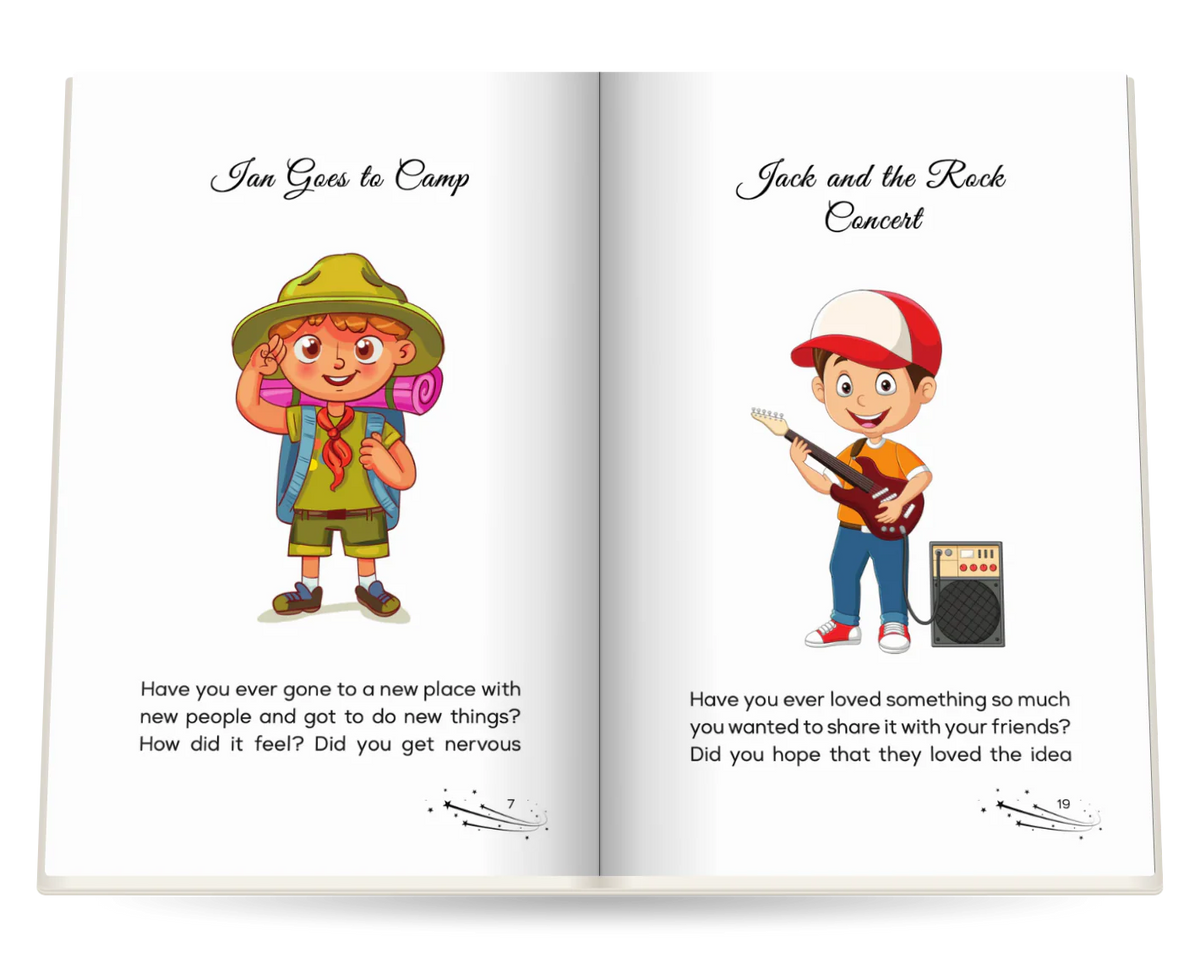 You Are an Amazing Boy open at Ian Goes to Camp and Jack and the Rock Concert