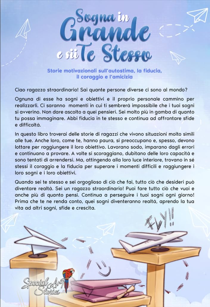Sogna in Grande e sii Te Stesso: anteprima del libro