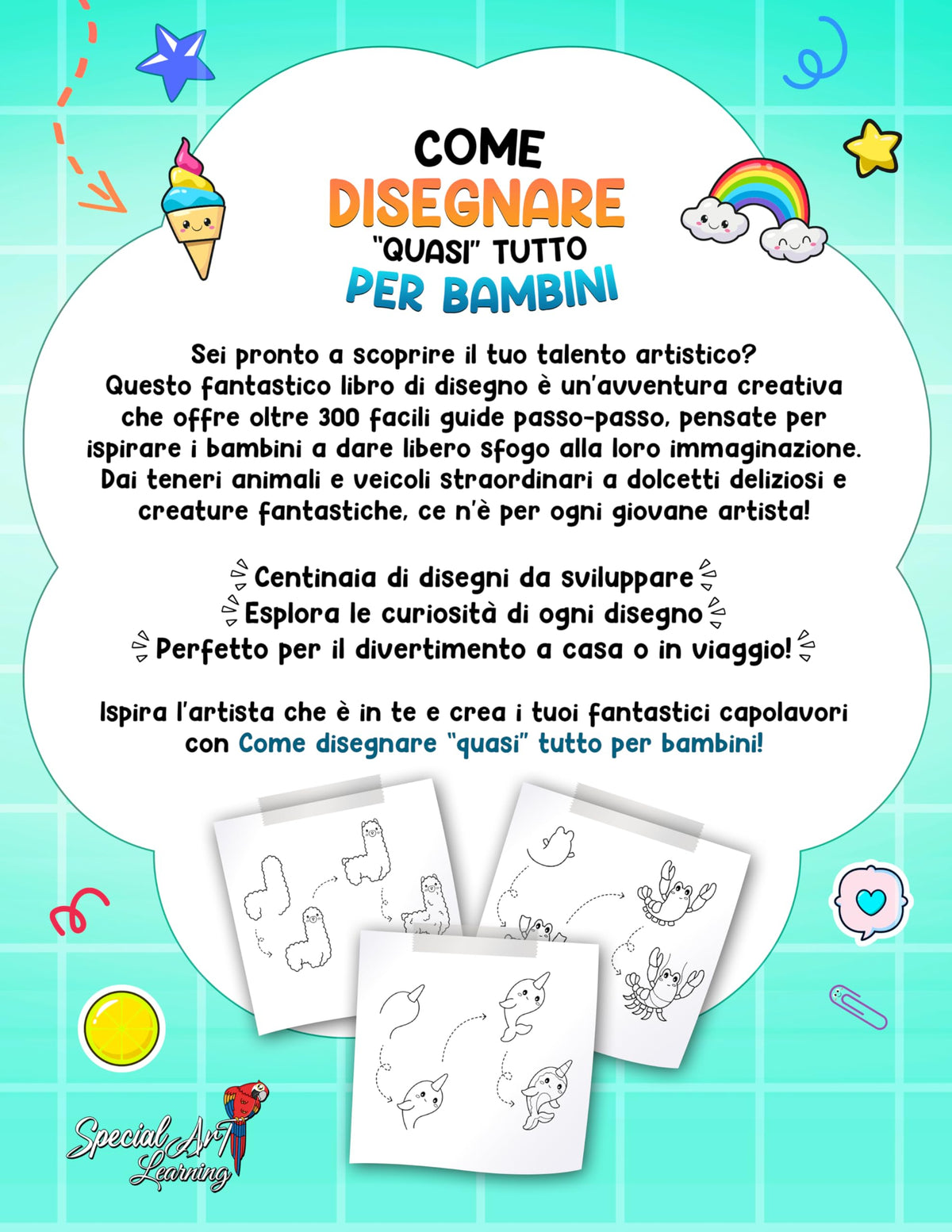 Come Disegnare "quasi" Tutto per Bambini: anteprima del libro
