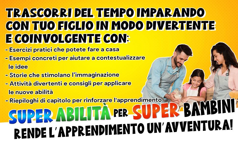 Super Abilità per Super Bambini: anteprima del libro